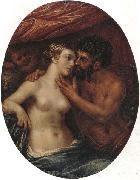unknow artist Mars,venus and cupid Spain oil painting artist